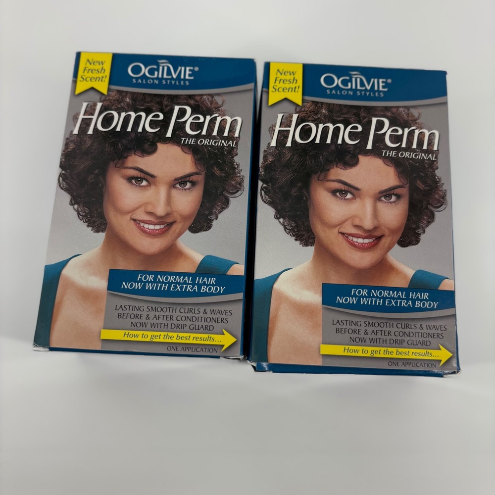 Ogilvie Home Perm The Original for Normal Hair Extra Body 2 Pack NEW